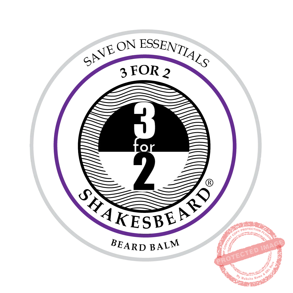 SHAKESBEARD® Beard Care 3 for 2 Beard Balm