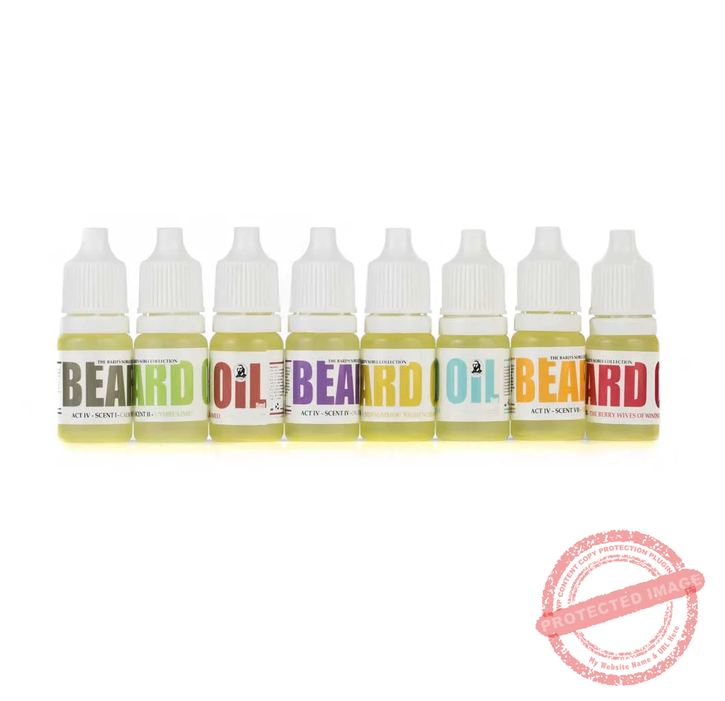 Beard Oil Sample Set