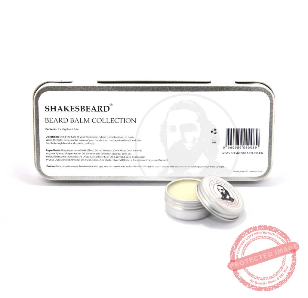 Beard Balm Collection Tin Reverse