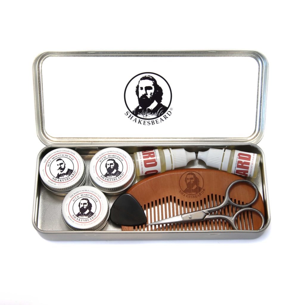 Compact Beard & Moustache Grooming Kit