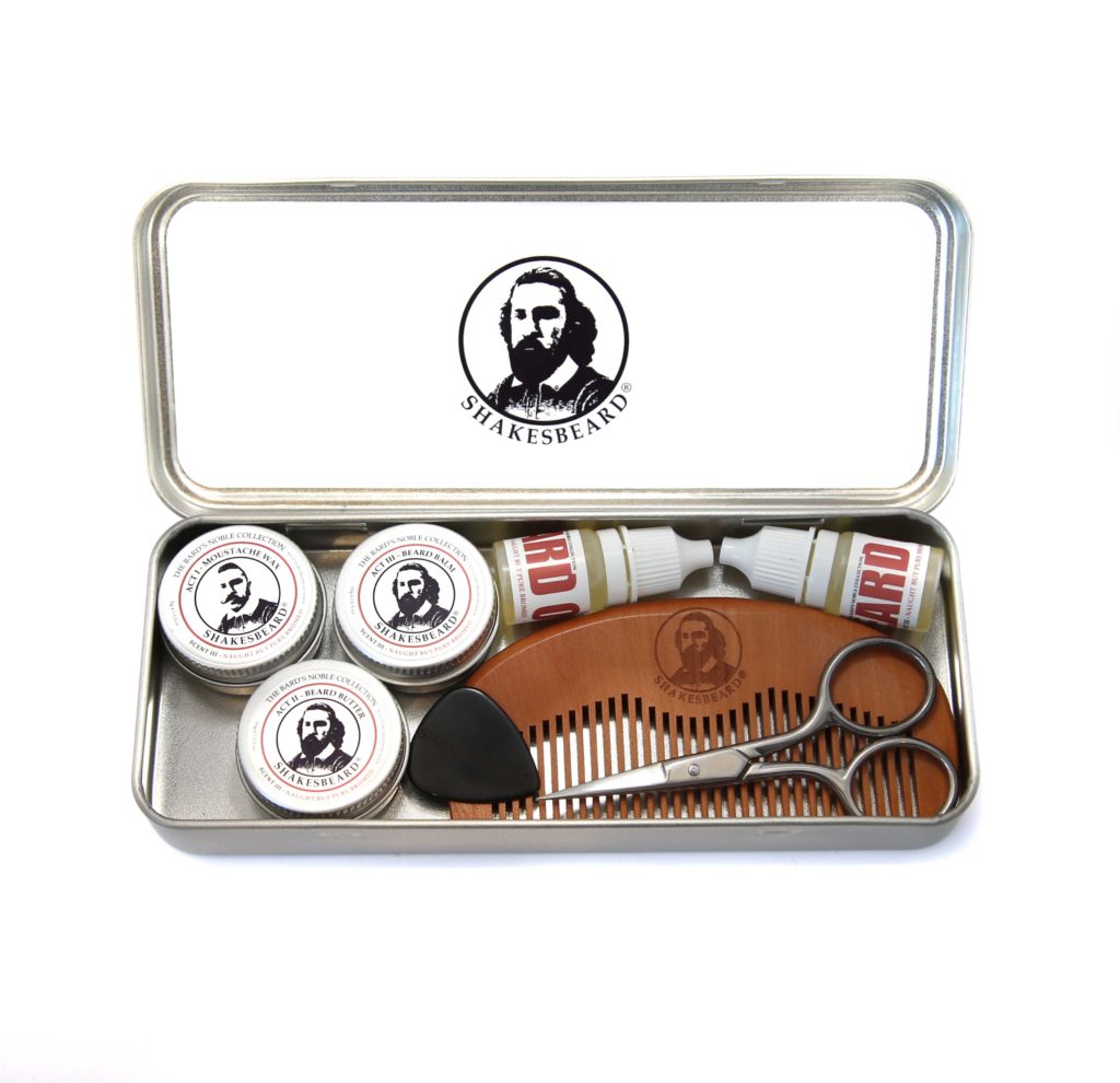 Compact Beard & Moustache Grooming Kit