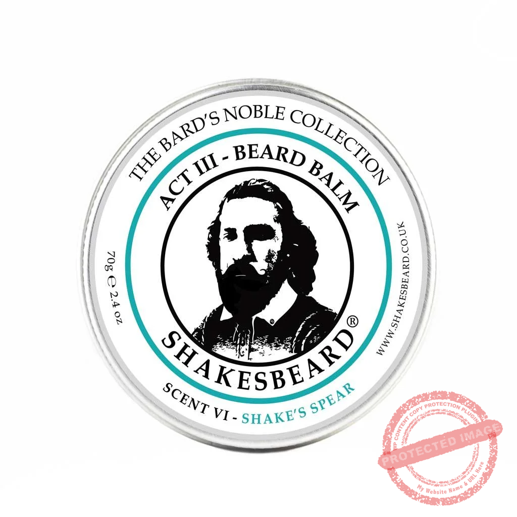 Fresh Mint Beard Balm 70g Shakes Spear