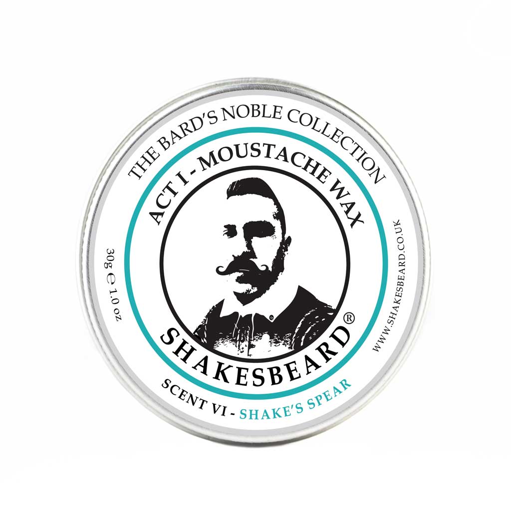 Fresh Mint Moustache Wax 30g Shakes Spear