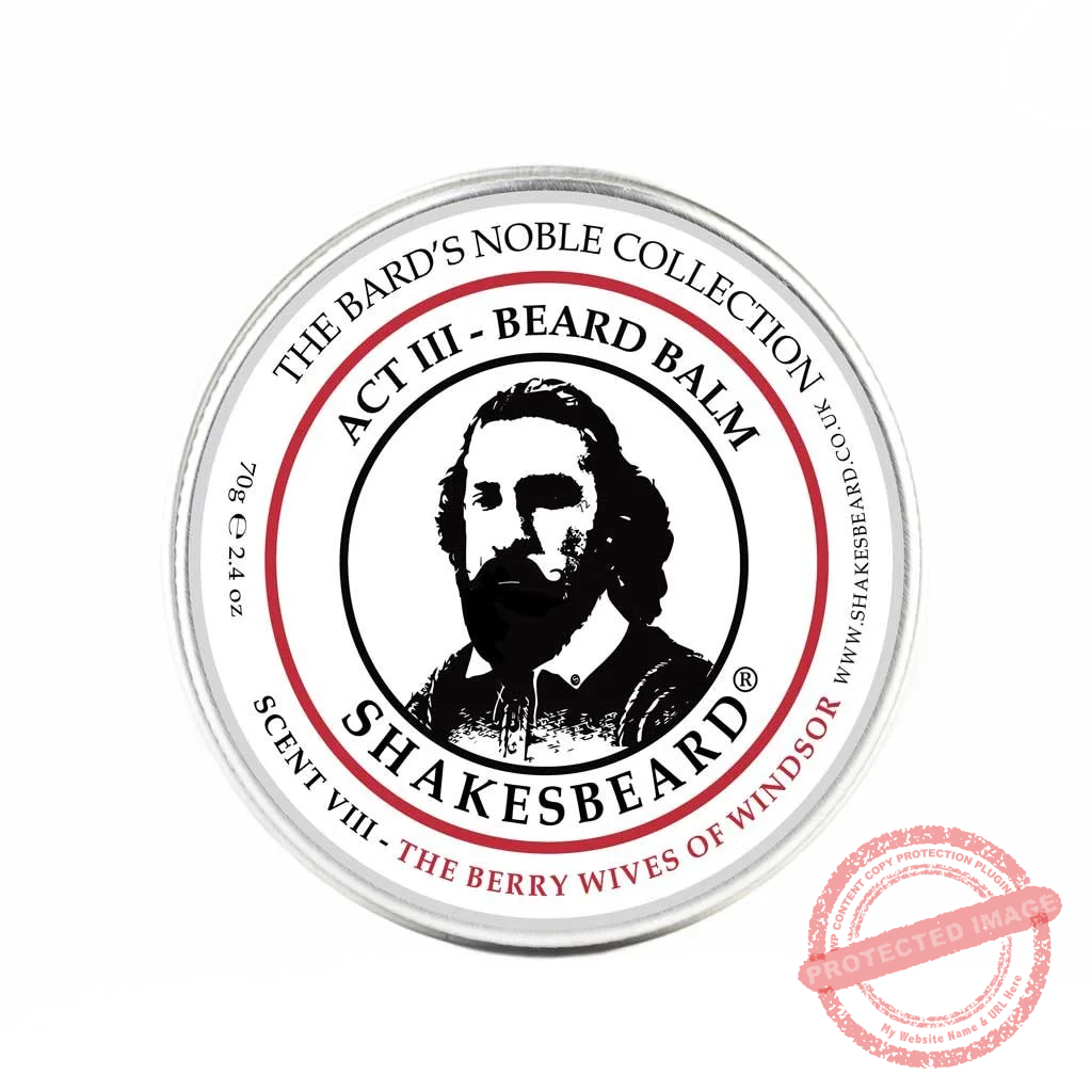 Woody Mixed Berry Beard Balm 70g The Berry Wives Of Windsor