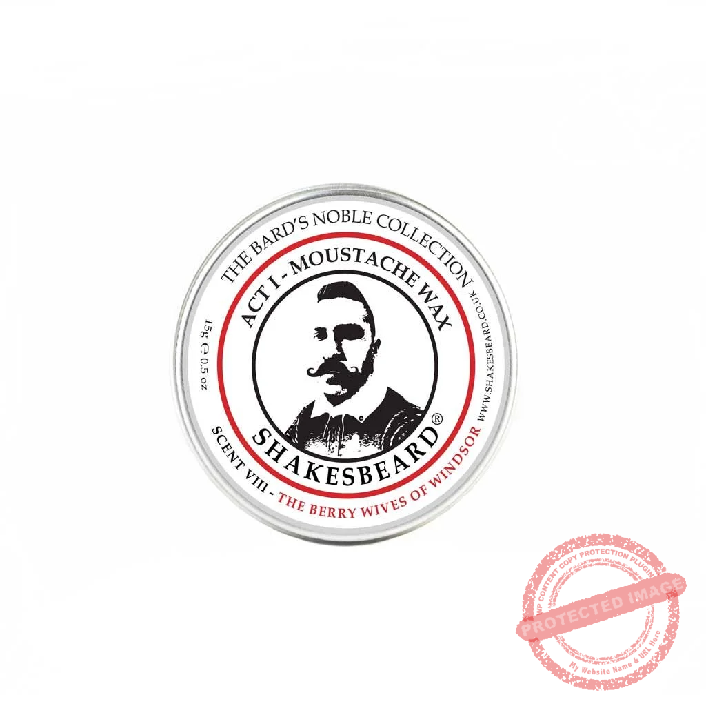 Woody Mixed Berry Moustache Wax 15g The Berry Wives Of Windsor