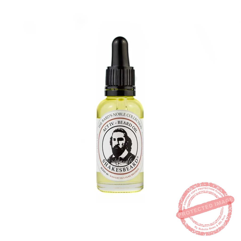 Classic Cedarwood Beard Oil 30ml Naught But Pure Bromeo