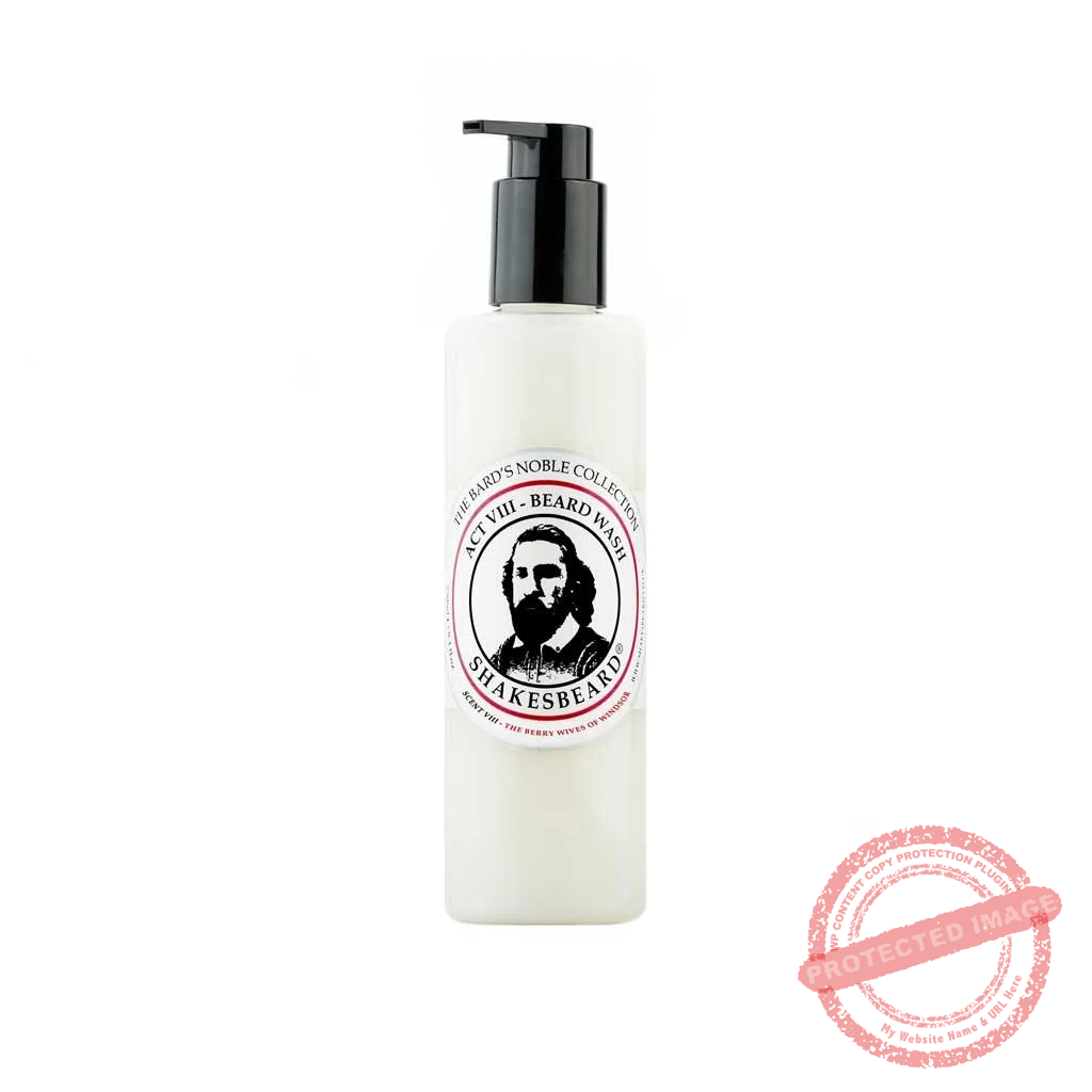Woody Mixed Berry Beard Wash 250g The Berry Wives Of Windsor